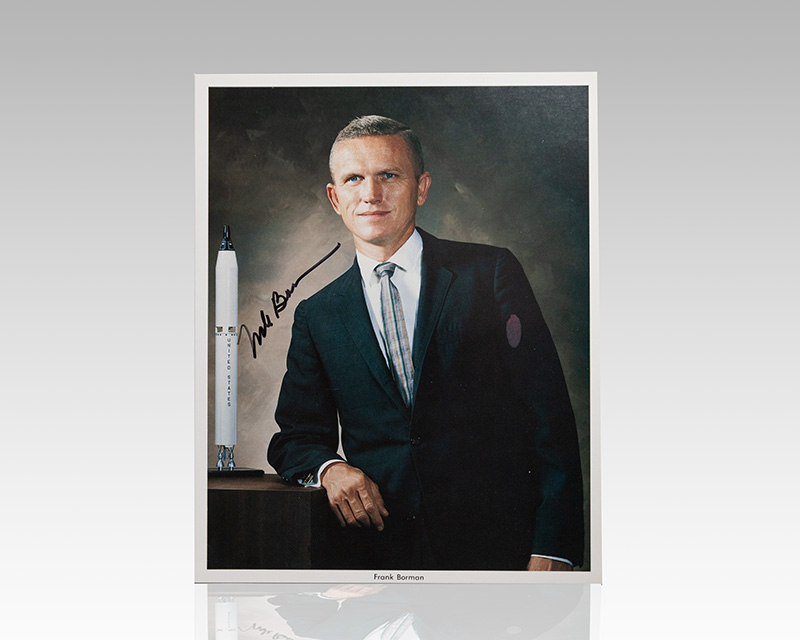 Frank Borman Signed Photograph.