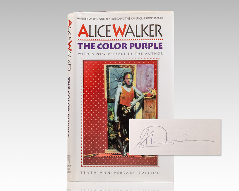 The Color Purple First Edition Signed Alice Walker