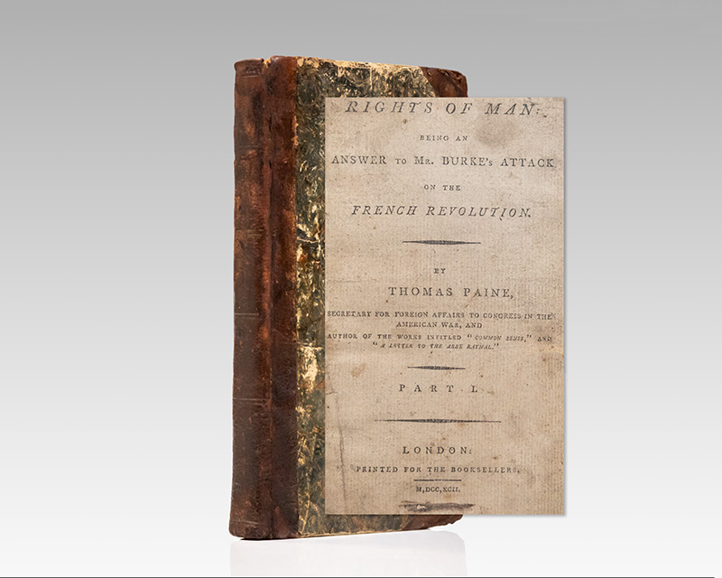 Rights of Man: Being an Answer to Burke’s Attack on the French Revolution.