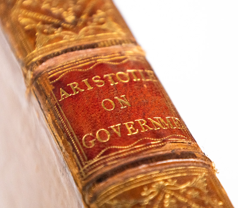 A Treatise on Government. Translated From The Greek of Aristotle.