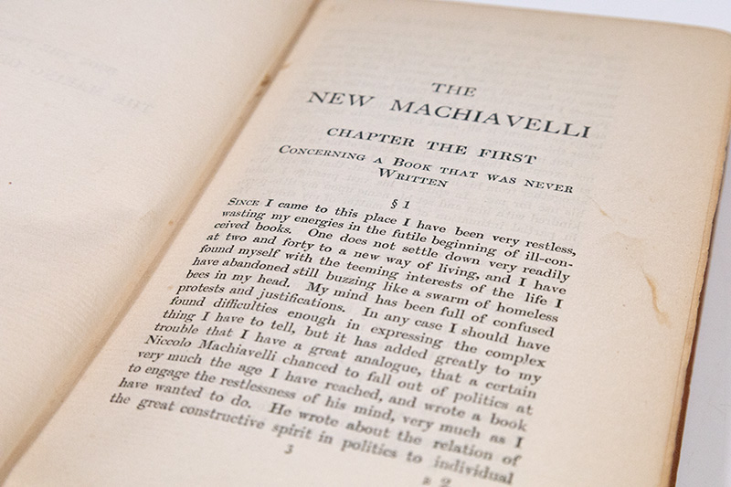 The New Machiavelli.