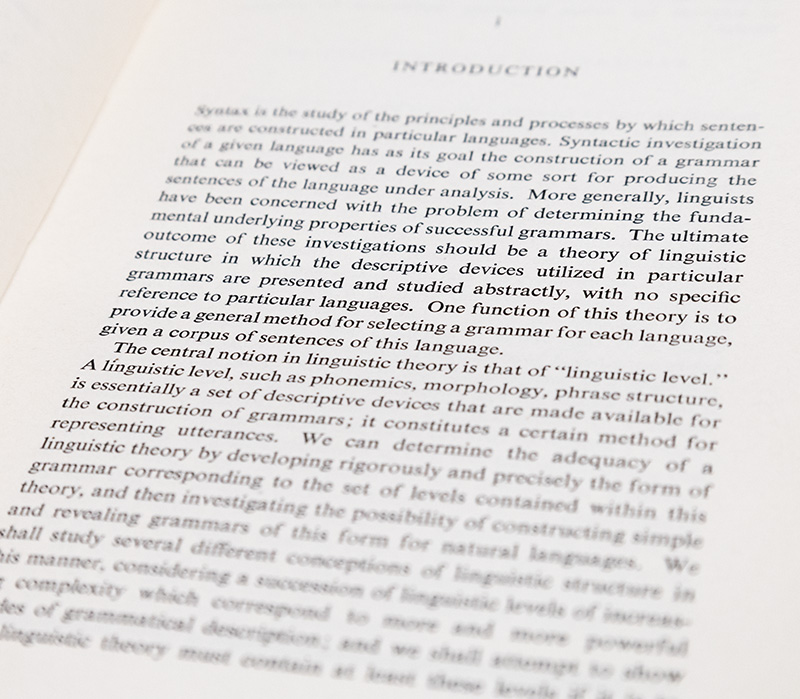 Syntactic Structures.