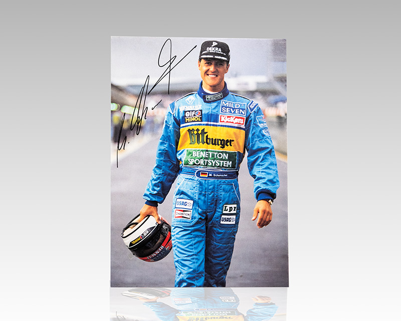 Winning Colors of Benetton: Michael Schumacher 1994 F1 Drivers' Champion.