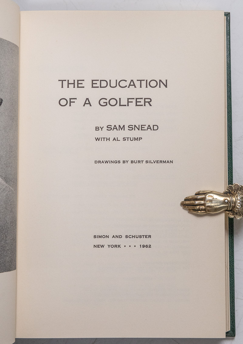 The Education of a Golfer.