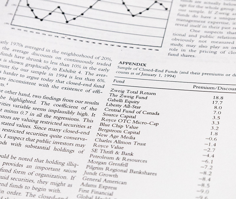 The Journal of Portfolio Management: The Structure of Closed-End Fund Discounts Revisited.