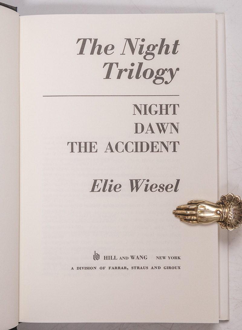 The Night Trilogy: Night; Dawn; The Accident.