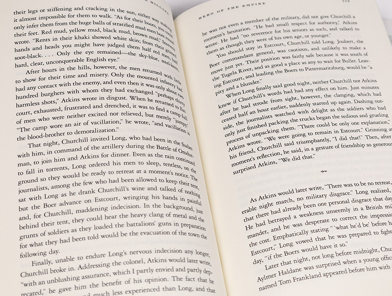 Hero of the Empire: The Boer War, A Daring Escape and The Making of Winston Churchill.
