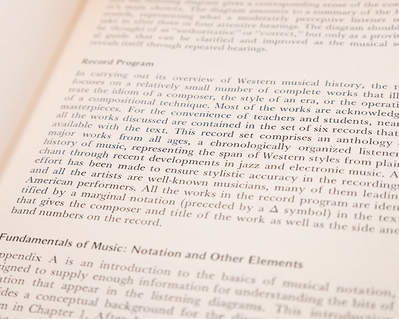 Music: A Listener's Introduction.