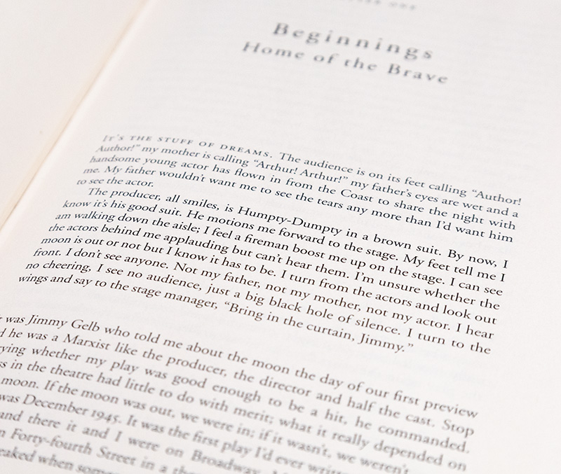 Original Story By: A Memoir of Broadway and Hollywood.