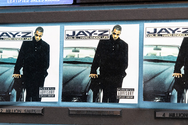 Jay-Z Vol. 2... Hard Knock Life RIAA Multi-Platinum Award Presented to Charles Strouse.
