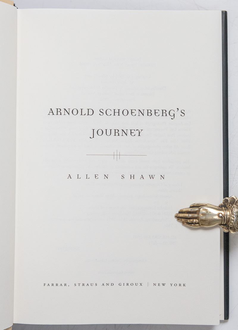Arnold Schoenberg's Journey