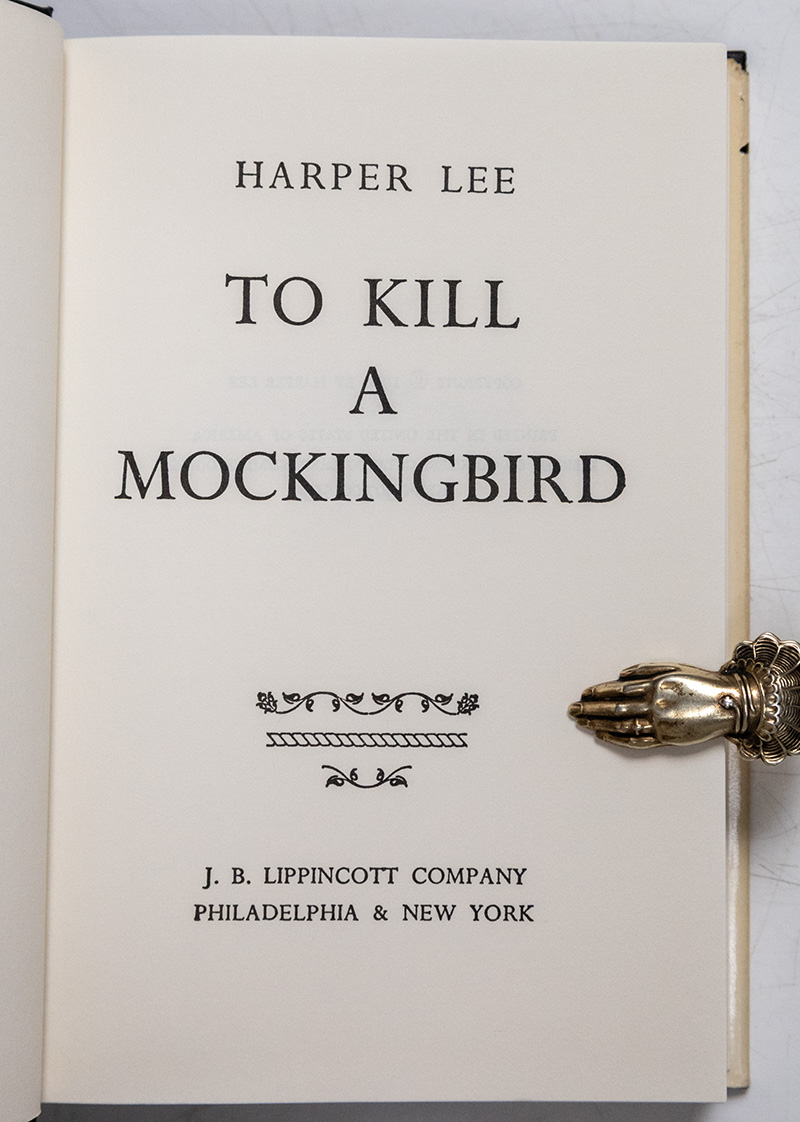 To Kill a Mockingbird.