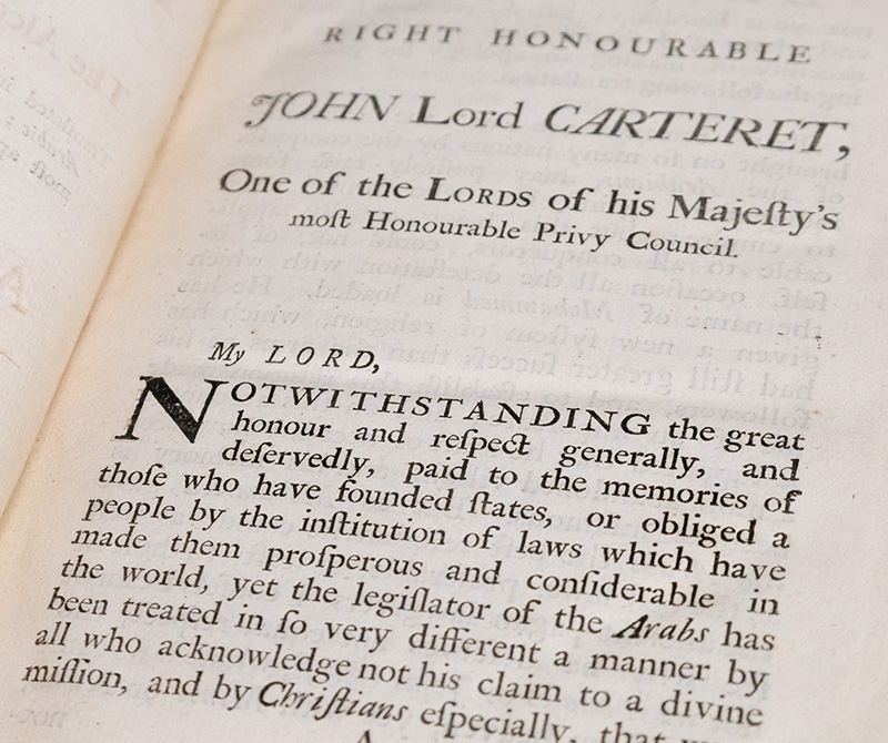 The Koran: Commonly Called The Alcoran of Mohammed: Translated From The Original Arabic. With Explanatory Notes, Taken From the Most Approved Commentators. To Which is Prefixed, A Preliminary Discourse.