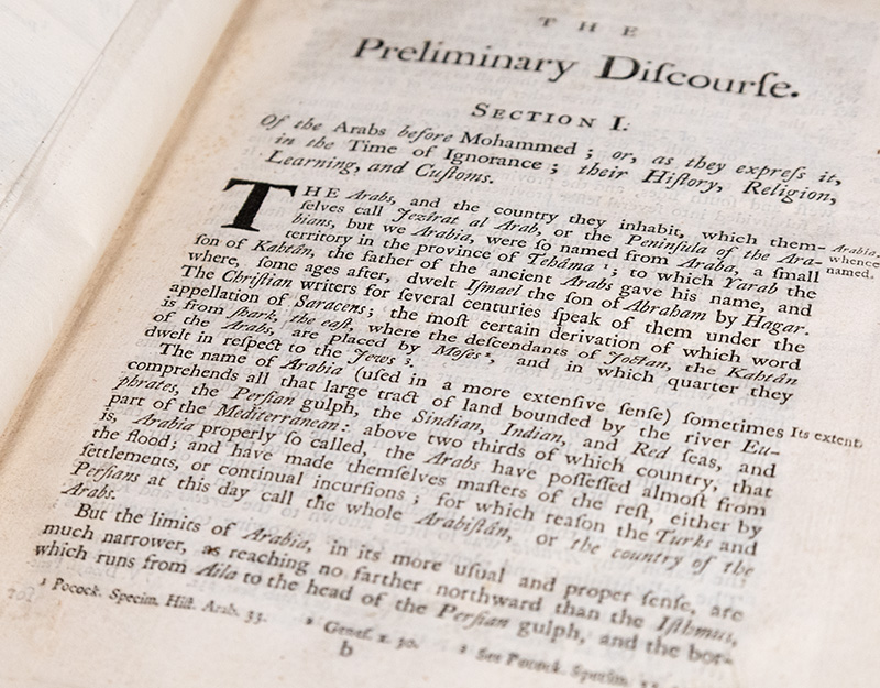 The Koran: Commonly Called The Alcoran of Mohammed: Translated From The Original Arabic. With Explanatory Notes, Taken From the Most Approved Commentators. To Which is Prefixed, A Preliminary Discourse.