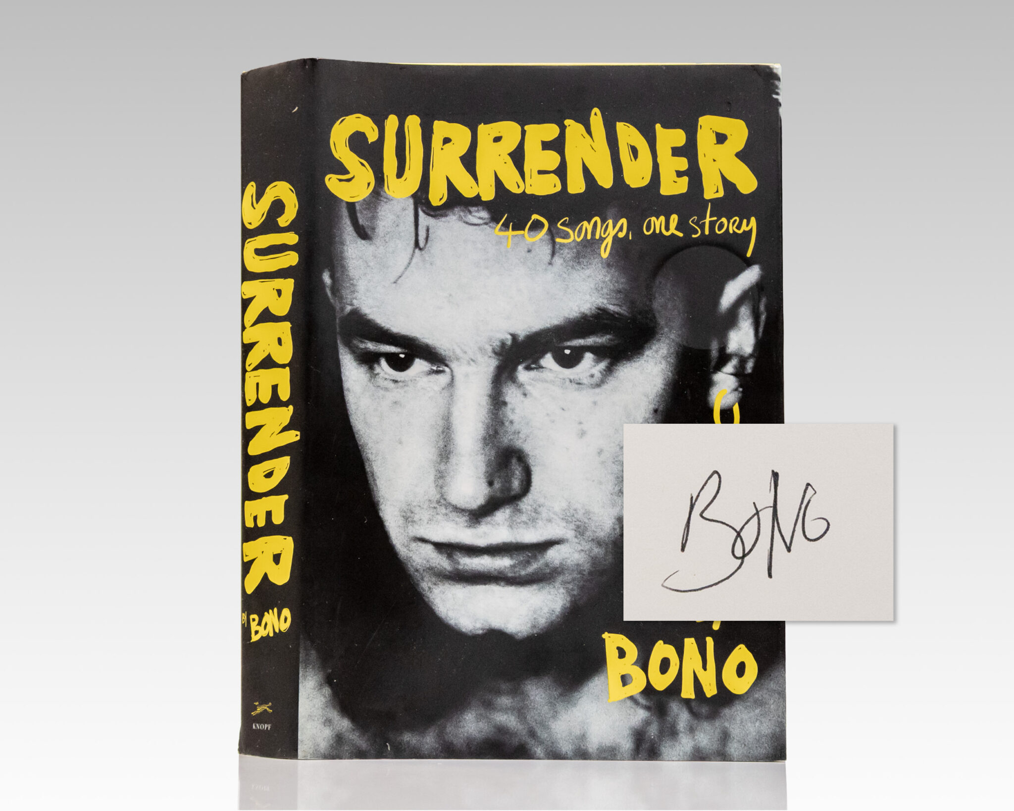 Surrender: 40 Songs, One Story.