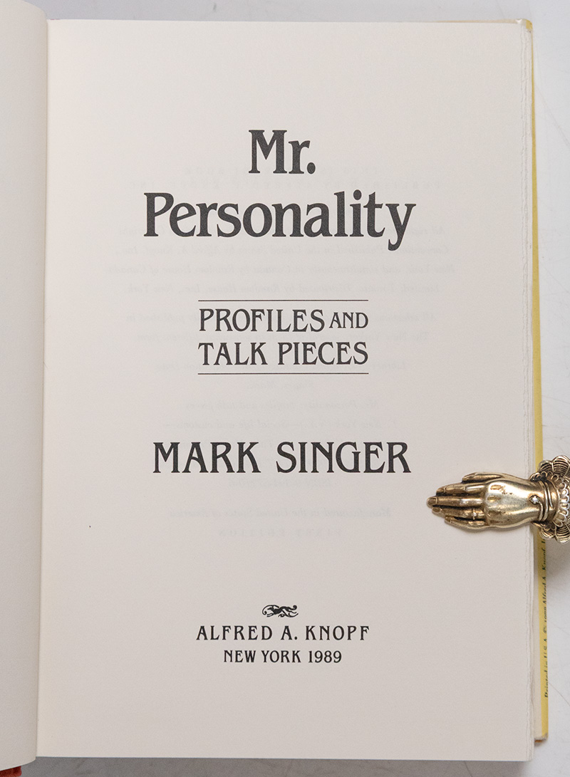 Mr. Personality: Profiles and Talk Pieces. - Image 4