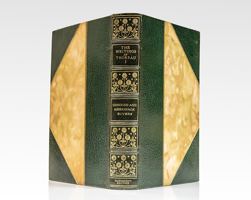 The Manuscript Edition of The Writings of Henry David Thoreau. - Image 4