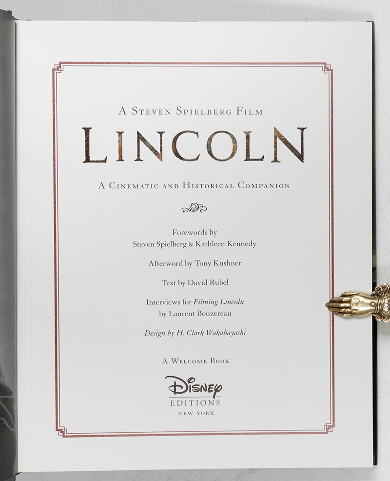 Lincoln: A Steven Spielberg Film: A Cinematic and Historical Companion. - Image 4