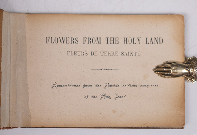 Flowers from the Holy Land: Fleurs de Terre Sainte. - Image 2