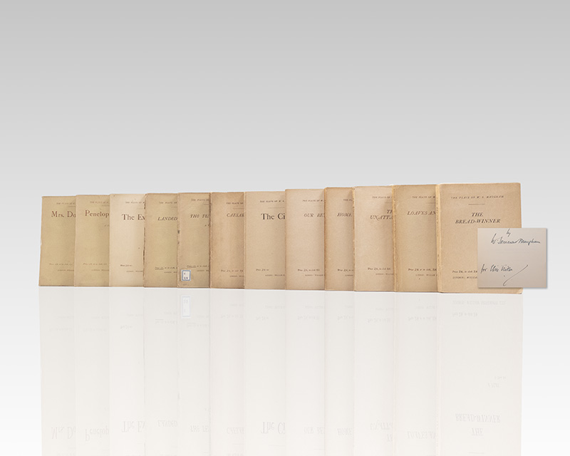 The Plays of W. Somerset Maugham.