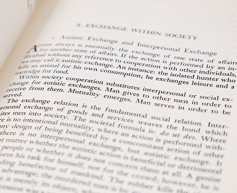 Human Action: A Treatise on Economics. - Image 4
