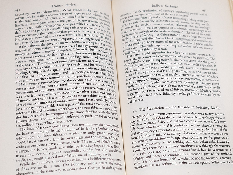 Human Action: A Treatise on Economics. - Image 5