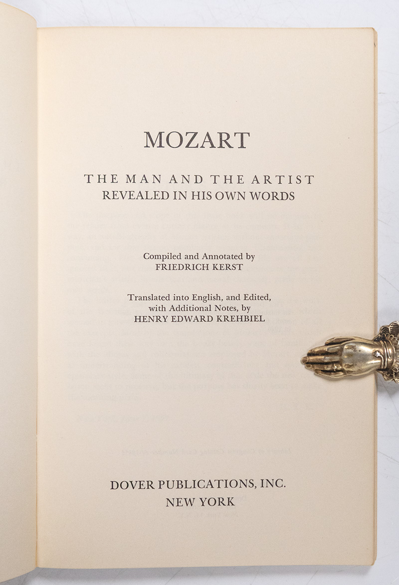Mozart: The Man and the Artist Revealed in His Own Words. - Image 3